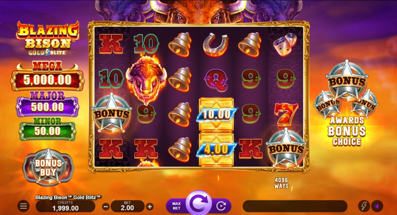 Blazing Bison Gold Blitz (Fortune Factory Studios) Image 1